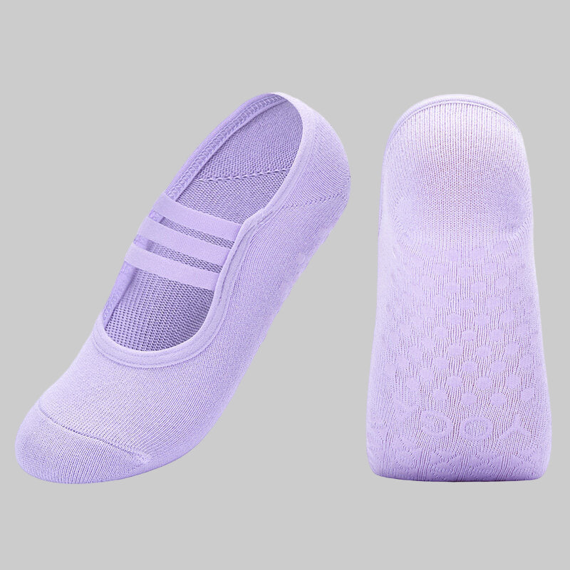 FlexBand Backless Yoga Socks (3 Pairs)