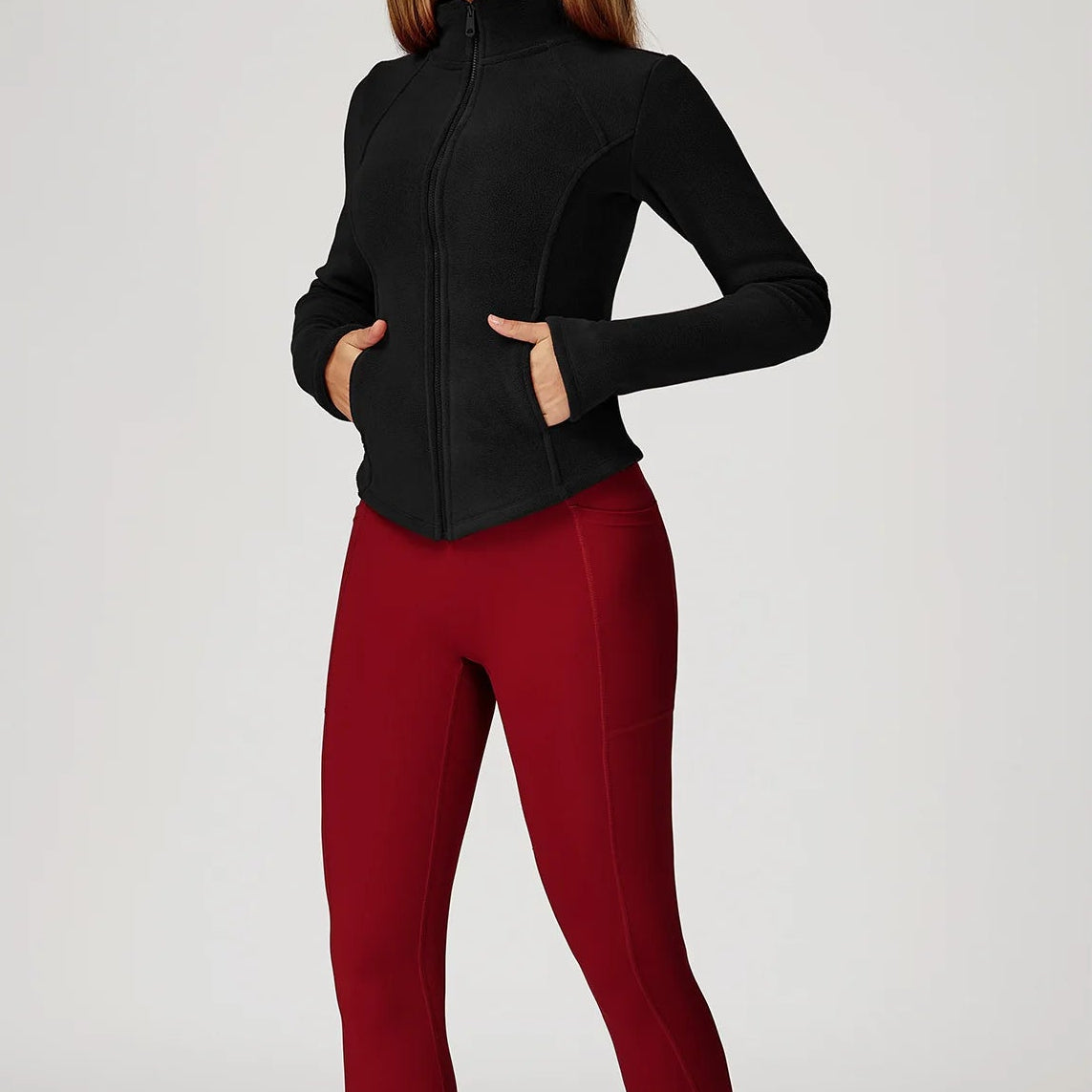 CozyFleece Warm Yoga Jacket