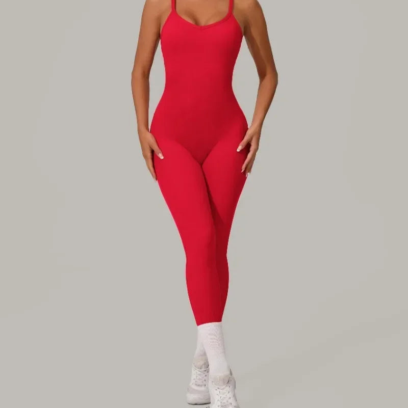 Women’s High-Waist Butt-Lifting Workout Bodysuit