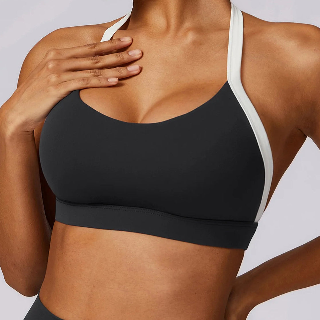 Push-Up Sports Bra – Yoga & Gym Top