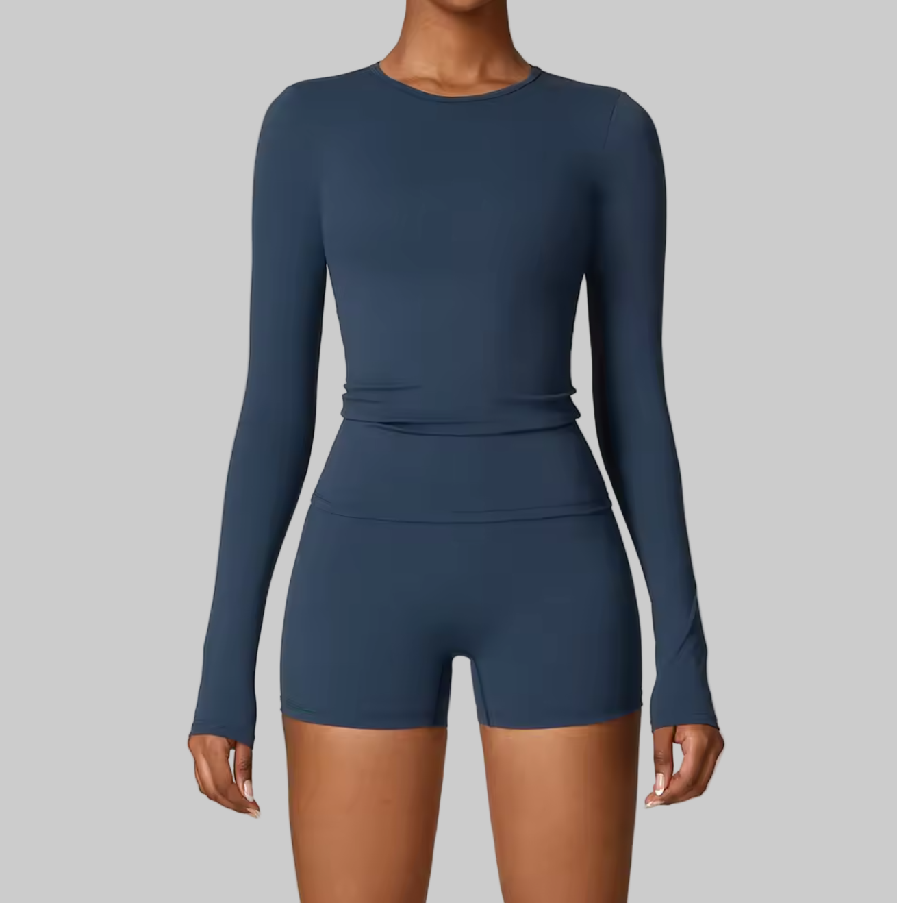 Long Sleeve Dry-Fit Workout Set