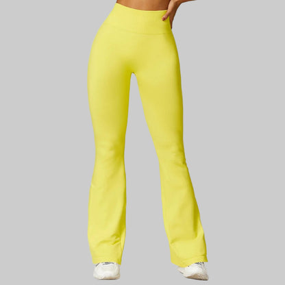High-Waist Seamless Flare Yoga Pants