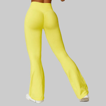 High-Waist Seamless Flare Yoga Pants