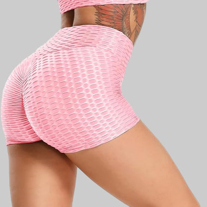 Textured Seamless Outdoor Workout Shorts