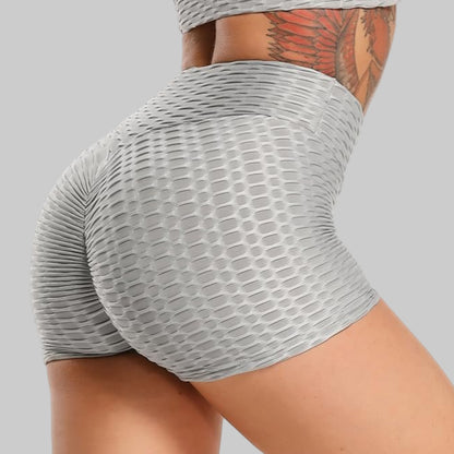 Textured Seamless Outdoor Workout Shorts