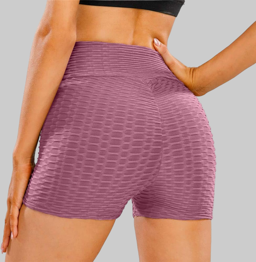 Textured Seamless Outdoor Workout Shorts