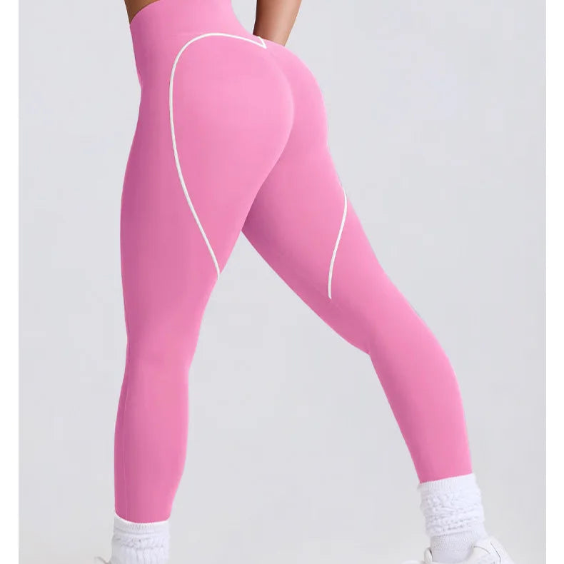 High-Waisted Booty-Enhancing Yoga Leggings