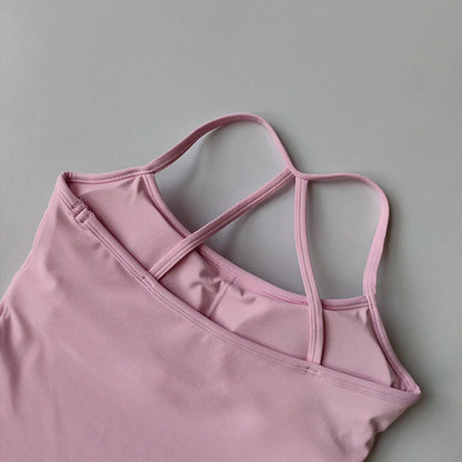 Women’s Slim Fit Nude Yoga Sports Top