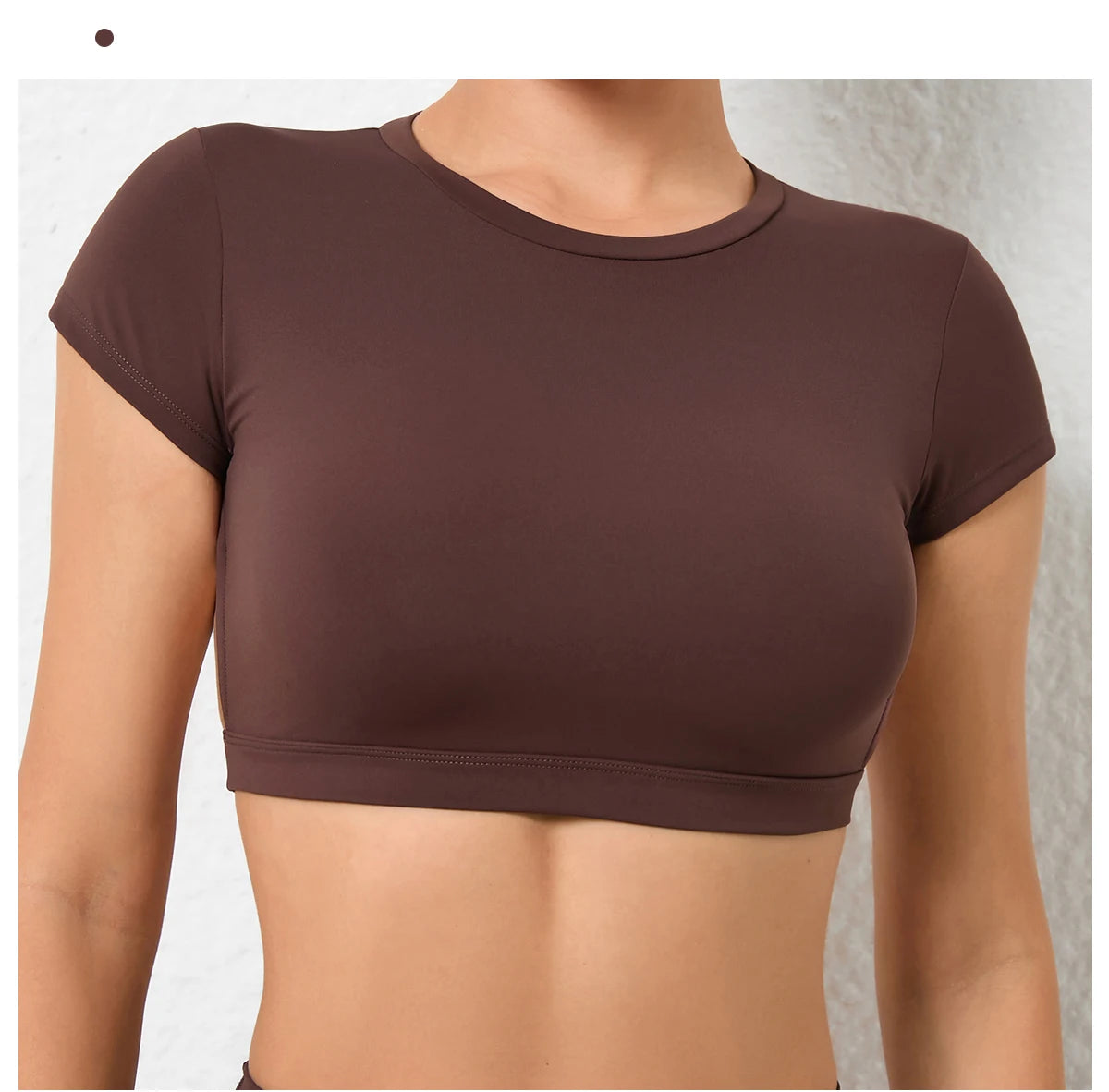 Open-Back Gym Top