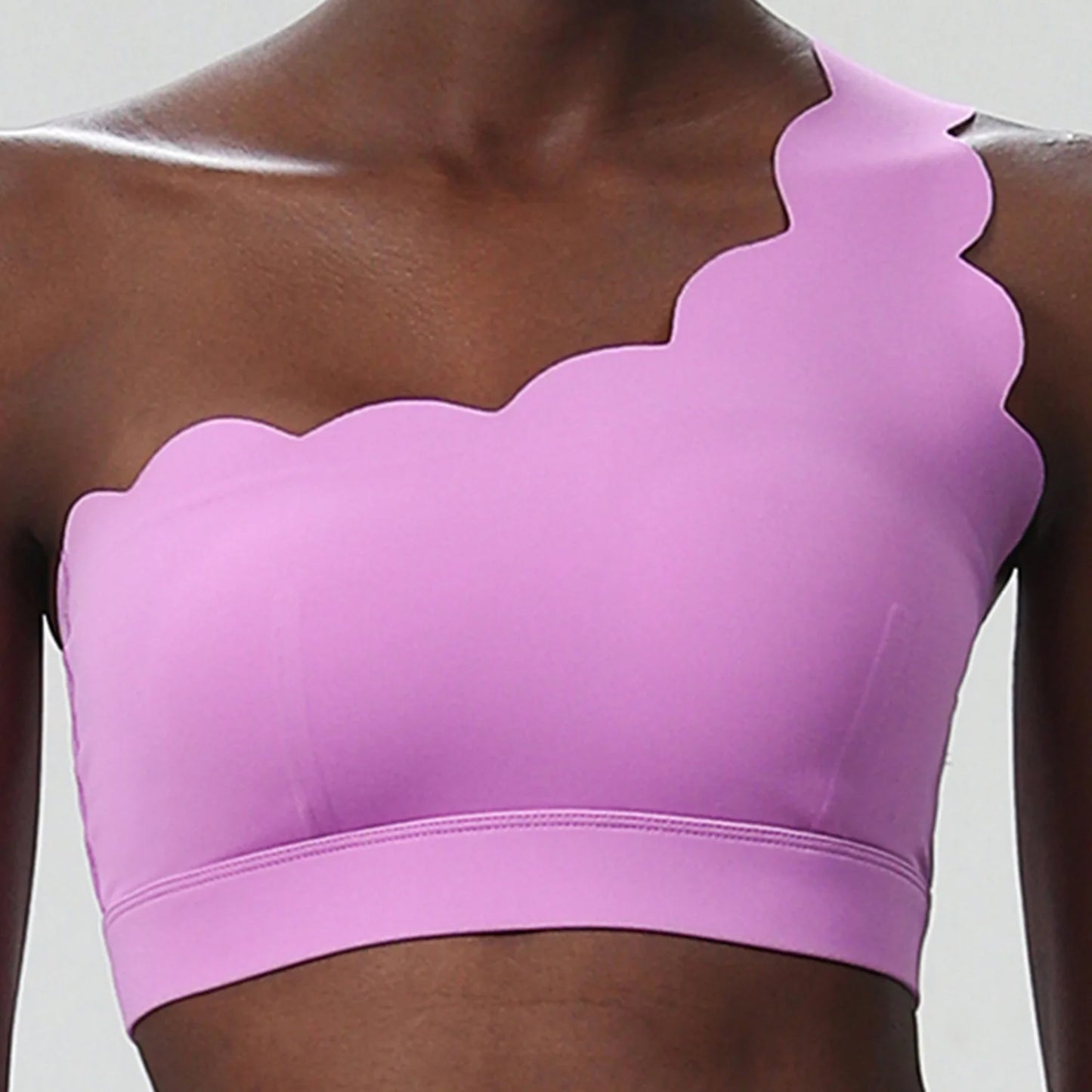 Sexy Single Strap Yoga Bra