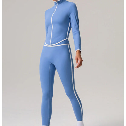 3 Piece Yoga Training Leggings and Coat