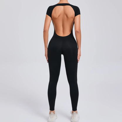 FlowSculpt Bodysuit – Yoga, Fitness & Cycling Ready