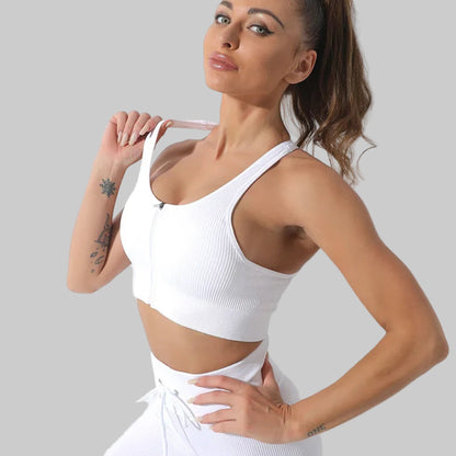 ZipFit Seamless Sports Bra