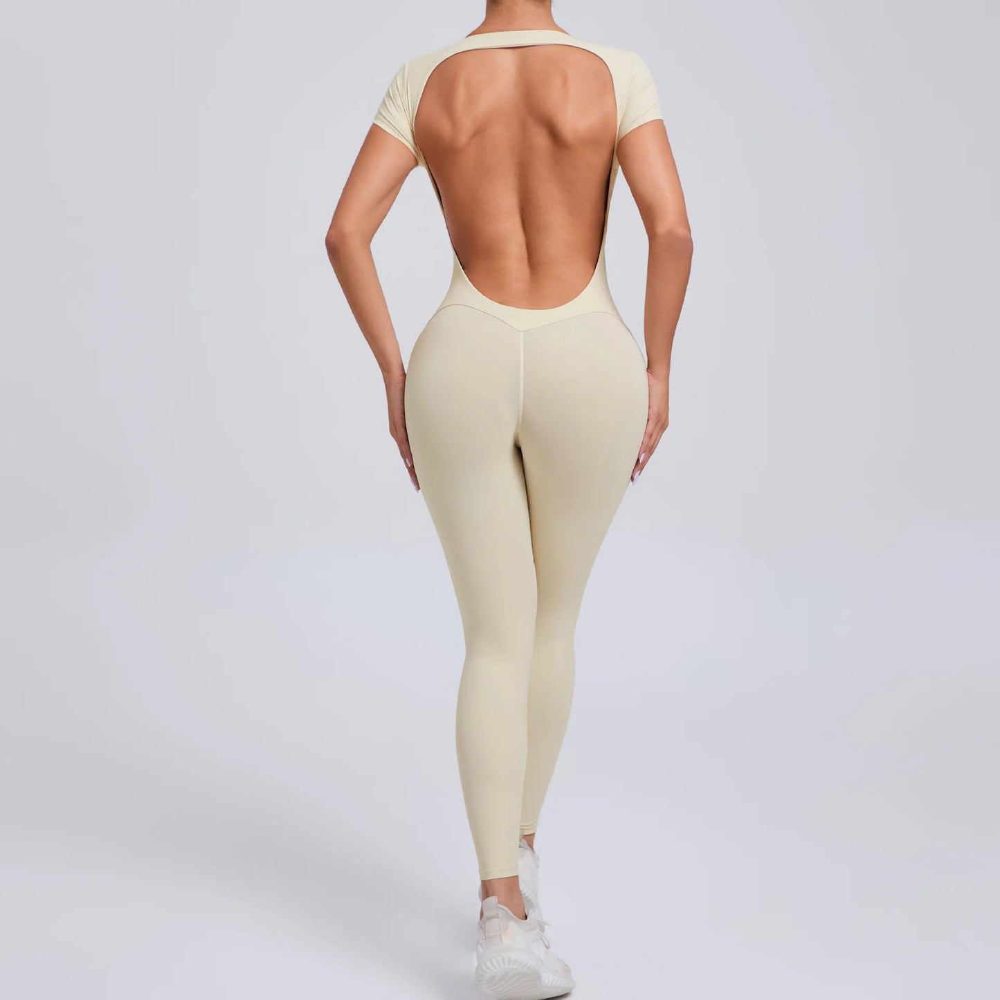 FlowSculpt Bodysuit – Yoga, Fitness & Cycling Ready