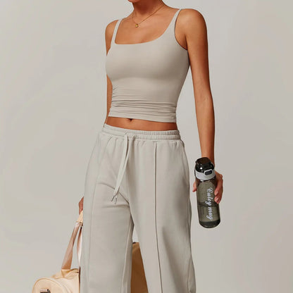 Crop Top Quick-Dry Fitness Shirt