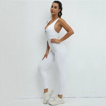 Tight Fit Seamless Jumpsuit