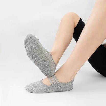 FlexBand Backless Yoga Socks (3 Pairs)