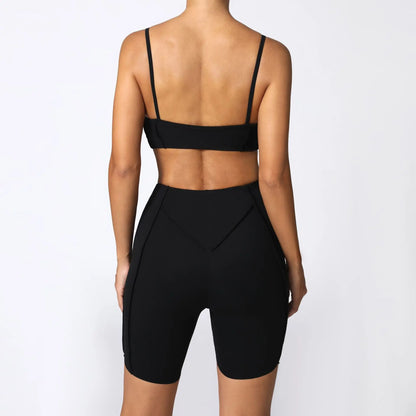 Push-Up Bra & Leggings Yoga Set