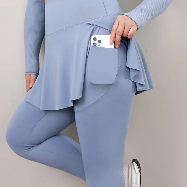 CurveFlex Skirted Yoga Leggings
