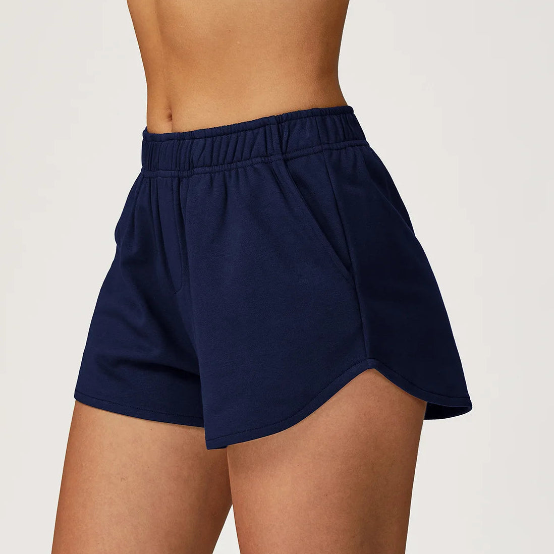 EaseFit Drawstring Yoga Shorts