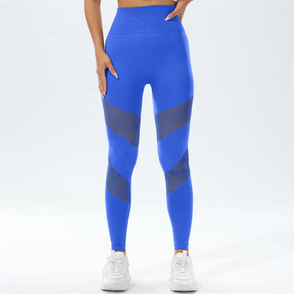 Seamless Hollow Yoga Leggings