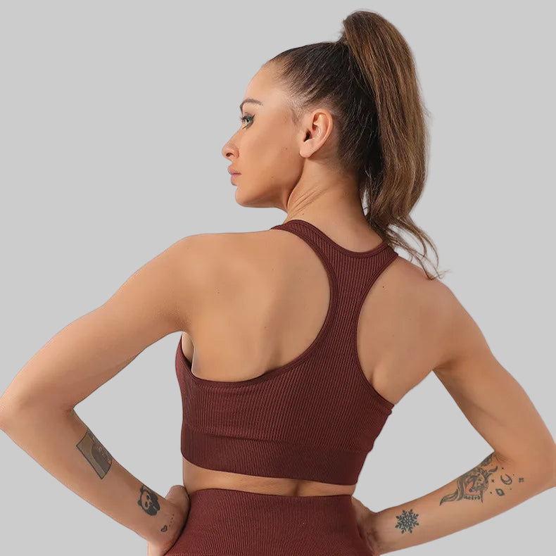 ZipFit Seamless Sports Bra