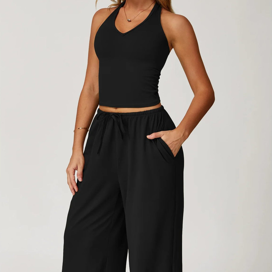 2 Pieces Yoga Outfit Fitness Workout