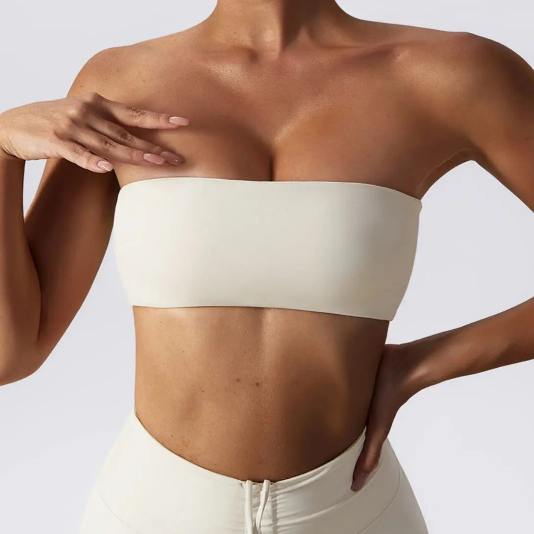 Strapless Quick-Dry Sports Bra