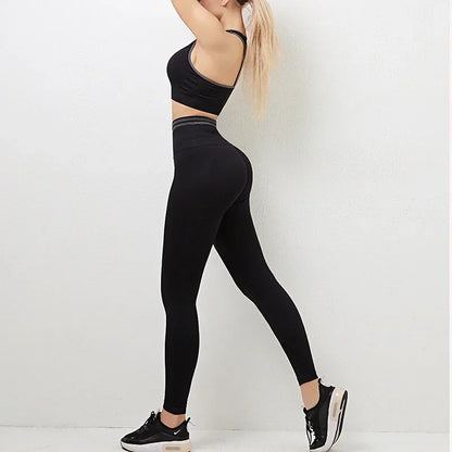 Backless Top & Booty Leggings