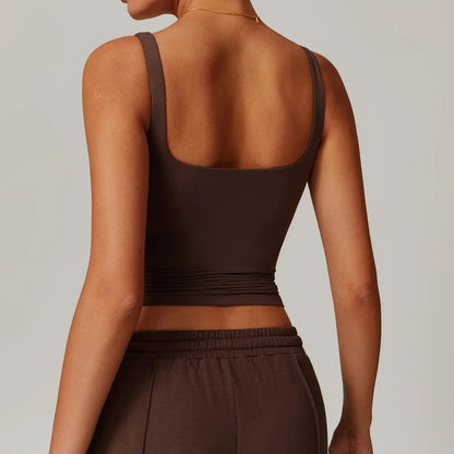 Crop Top Quick-Dry Fitness Shirt