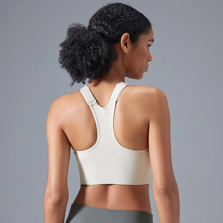 ZipFlex High-Impact Sports Bra