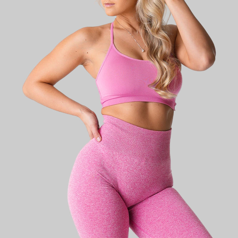 Seamless Sexy Back Padded Top