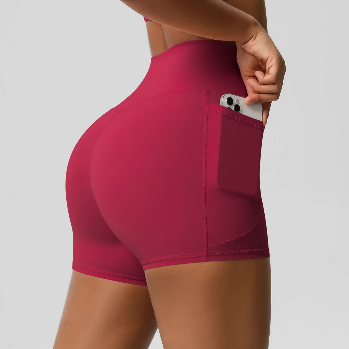Athletic Shorts with Pockets