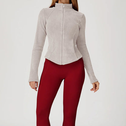 CozyFleece Warm Yoga Jacket