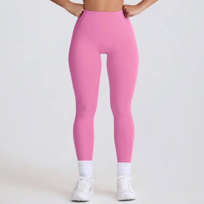 High-Waisted Booty-Enhancing Yoga Leggings