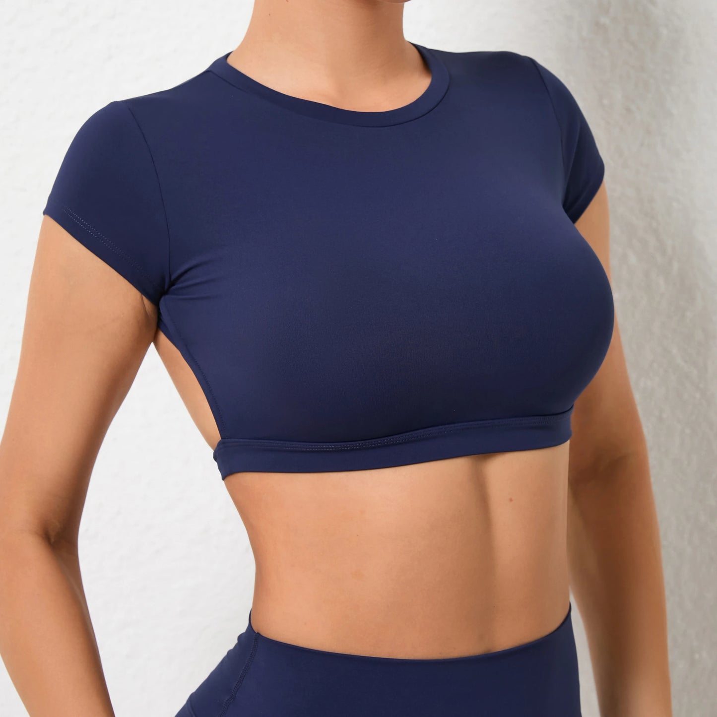 Open-Back Gym Top