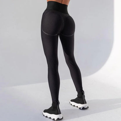 High-Waist Mesh Leggings