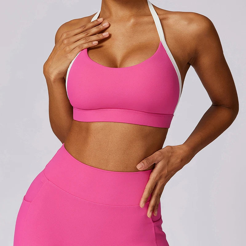 Push-Up Sports Bra – Yoga & Gym Top