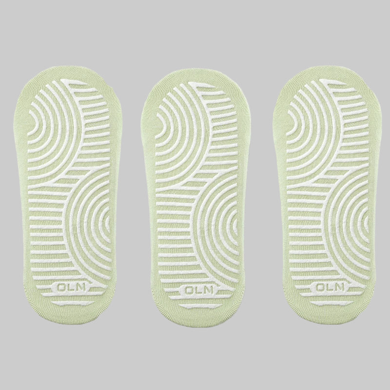 ZenStep Cotton Anti-Slip Yoga Socks (3 Pairs)