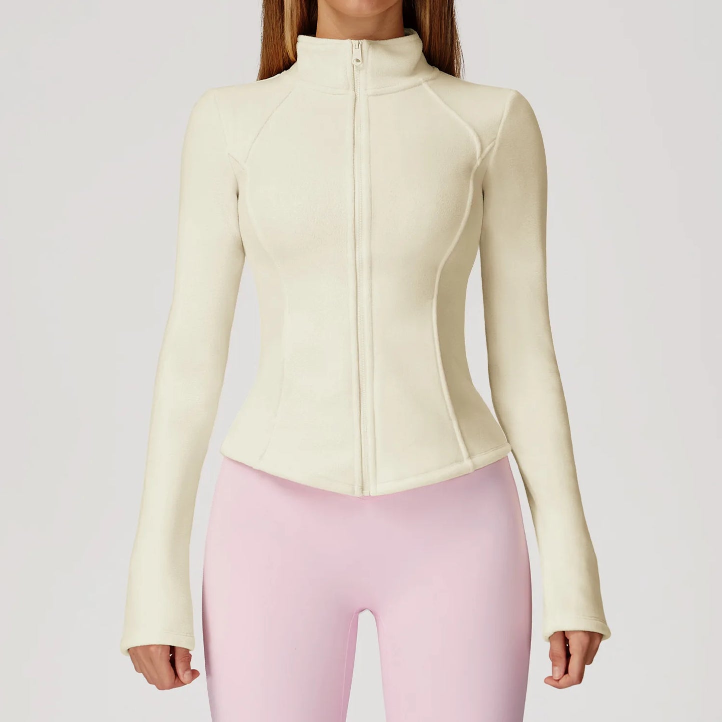 CozyFleece Warm Yoga Jacket