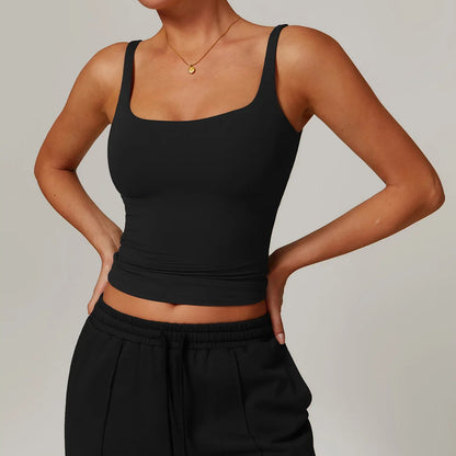 Crop Top Quick-Dry Fitness Shirt