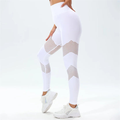 Seamless Hollow Yoga Leggings