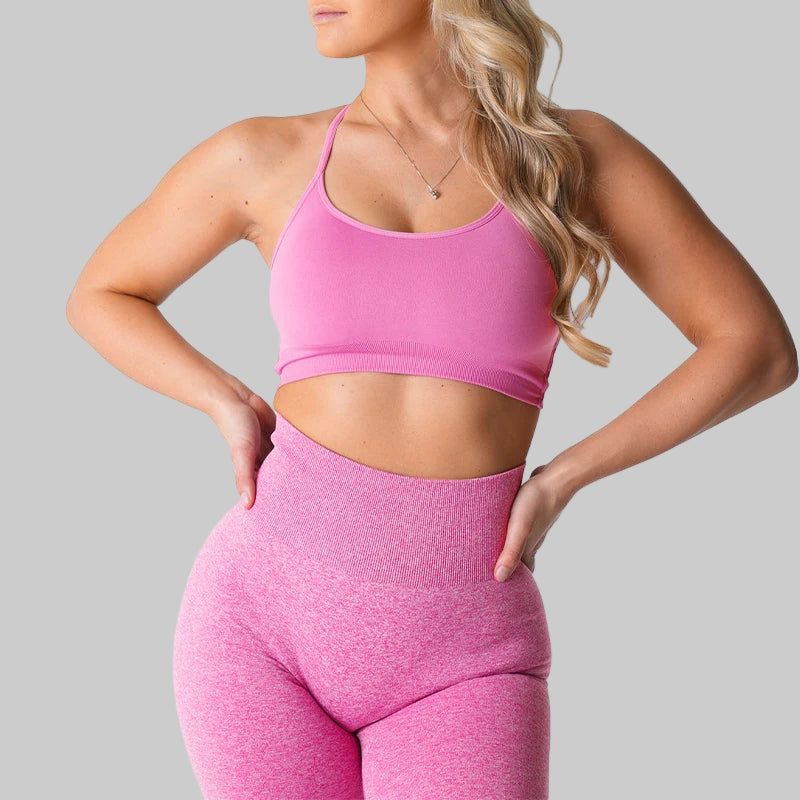 Seamless Sexy Back Padded Top