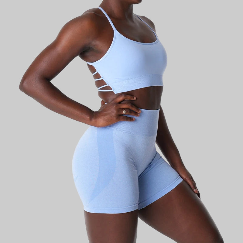 Seamless Sexy Back Padded Top