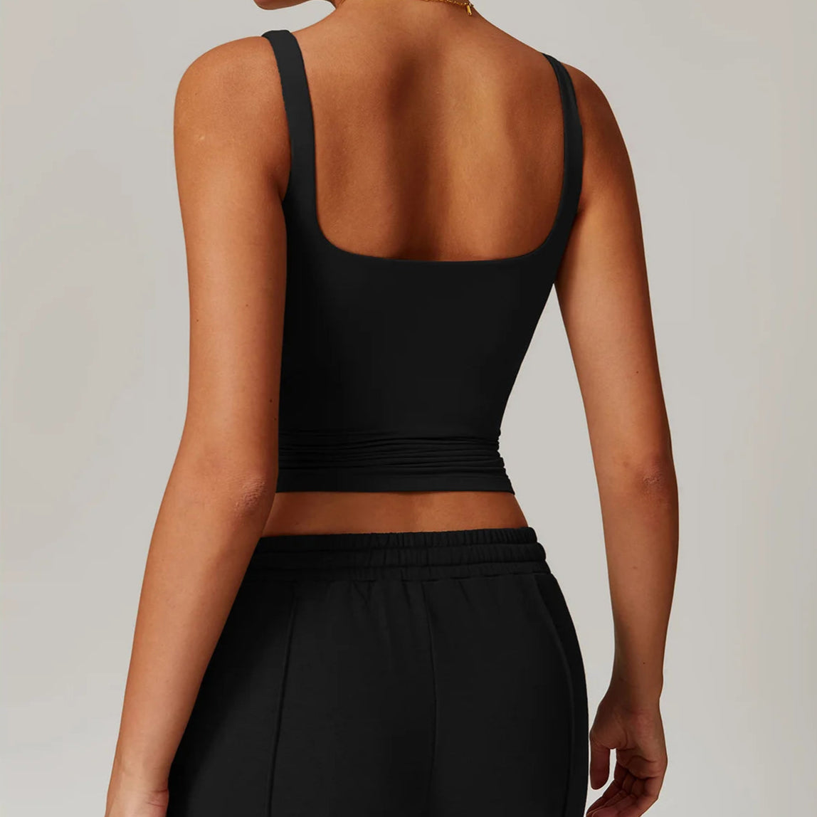 Crop Top Quick-Dry Fitness Shirt