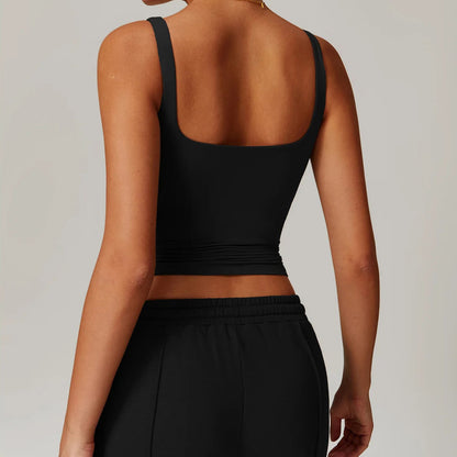 Crop Top Quick-Dry Fitness Shirt