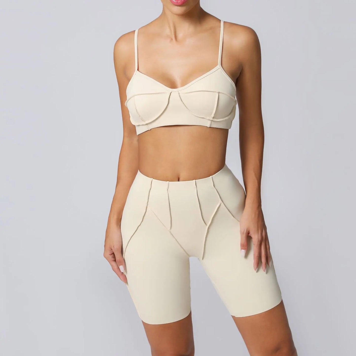 Push-Up Bra & Leggings Yoga Set