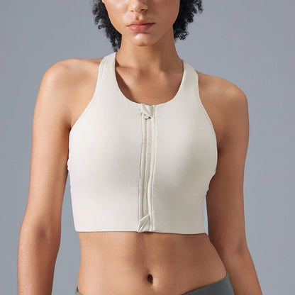 ZipFlex High-Impact Sports Bra