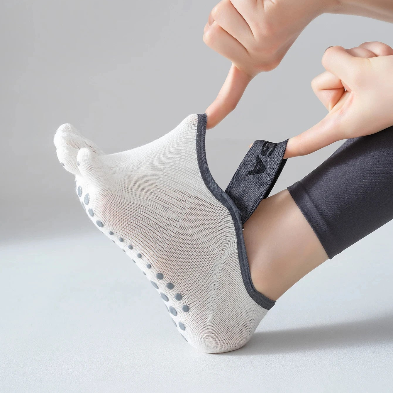 ToeGrip Anti-Slip Pilates Socks