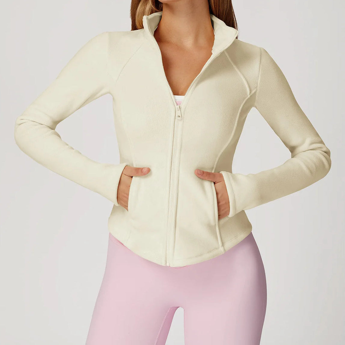 CozyFleece Warm Yoga Jacket